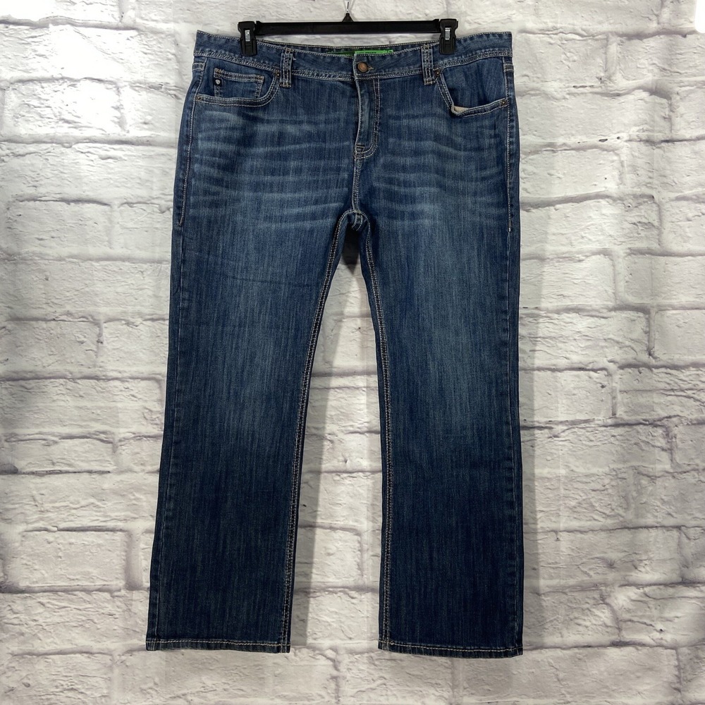Rock & Roll Cowboy Jeans Men's 44x32 Blue Pistol Straight Regular Straight Leg